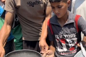 Gazze’de 500 Kişilik Sıcak Yemek Dağıtımı 30.07.2025