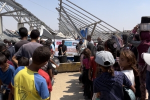 Gazze’de 500 Kişilik Sıcak Yemek Dağıtımı