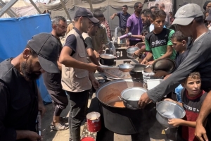 Gazze’de 500 Kişilik Sıcak Yemek Dağıtımı 30.07.2025