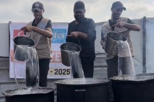 Gazze’de 500 Kişilik Sıcak Yemek Dağıtımı 30.07.2025